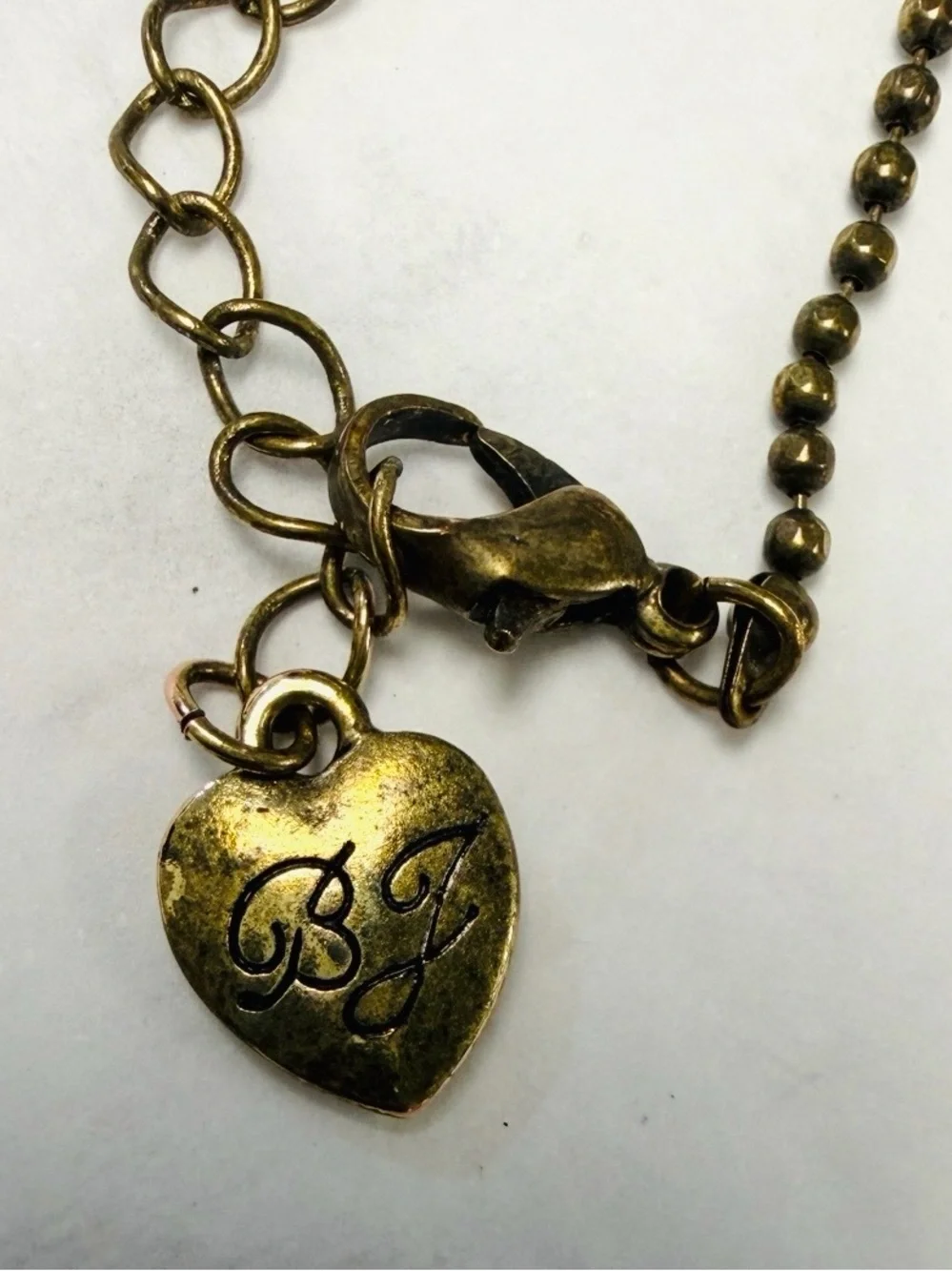 Betsey Johnson Wild at Heart Leopard Print Heart Pendant 32
